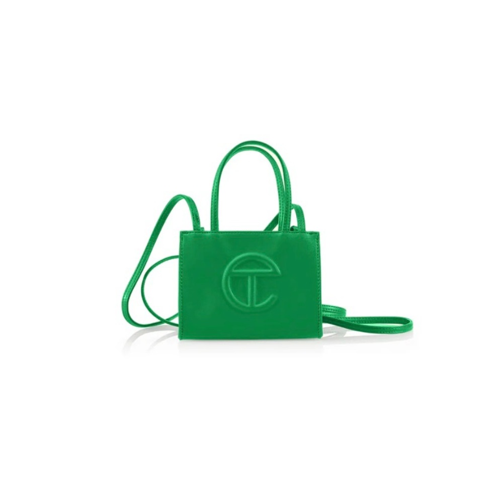 Telfar Small Shopping Bag: Greenscreen 💚